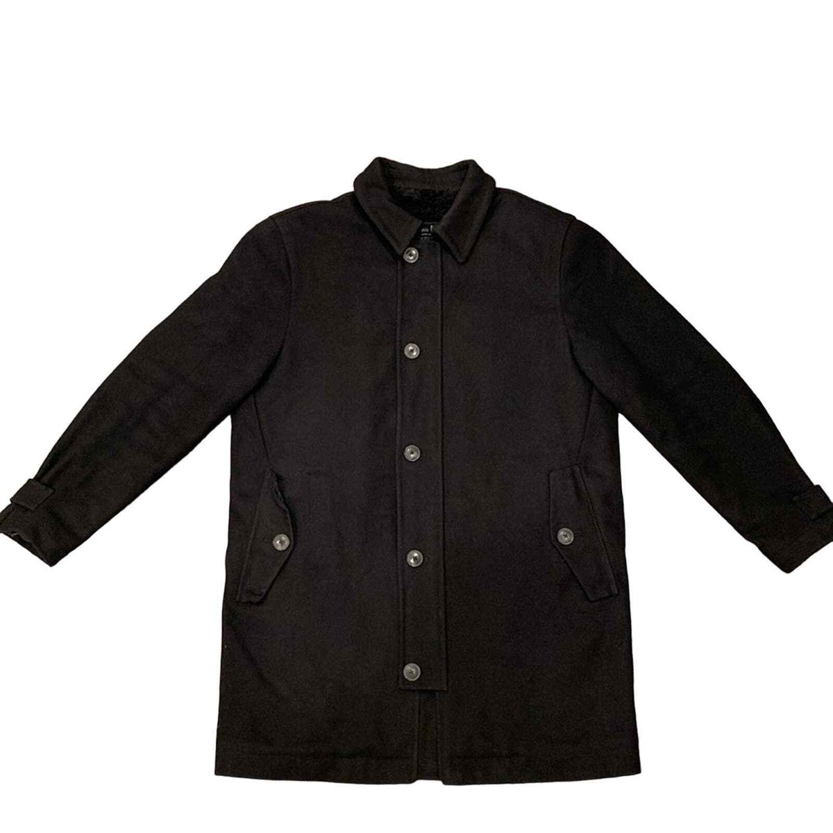 ジャケット・アウター 00s OLD GAP melton wool swing top BLK Gap VINTAGE Men's Heavyweight Wool with Sherpa Interior Mid
