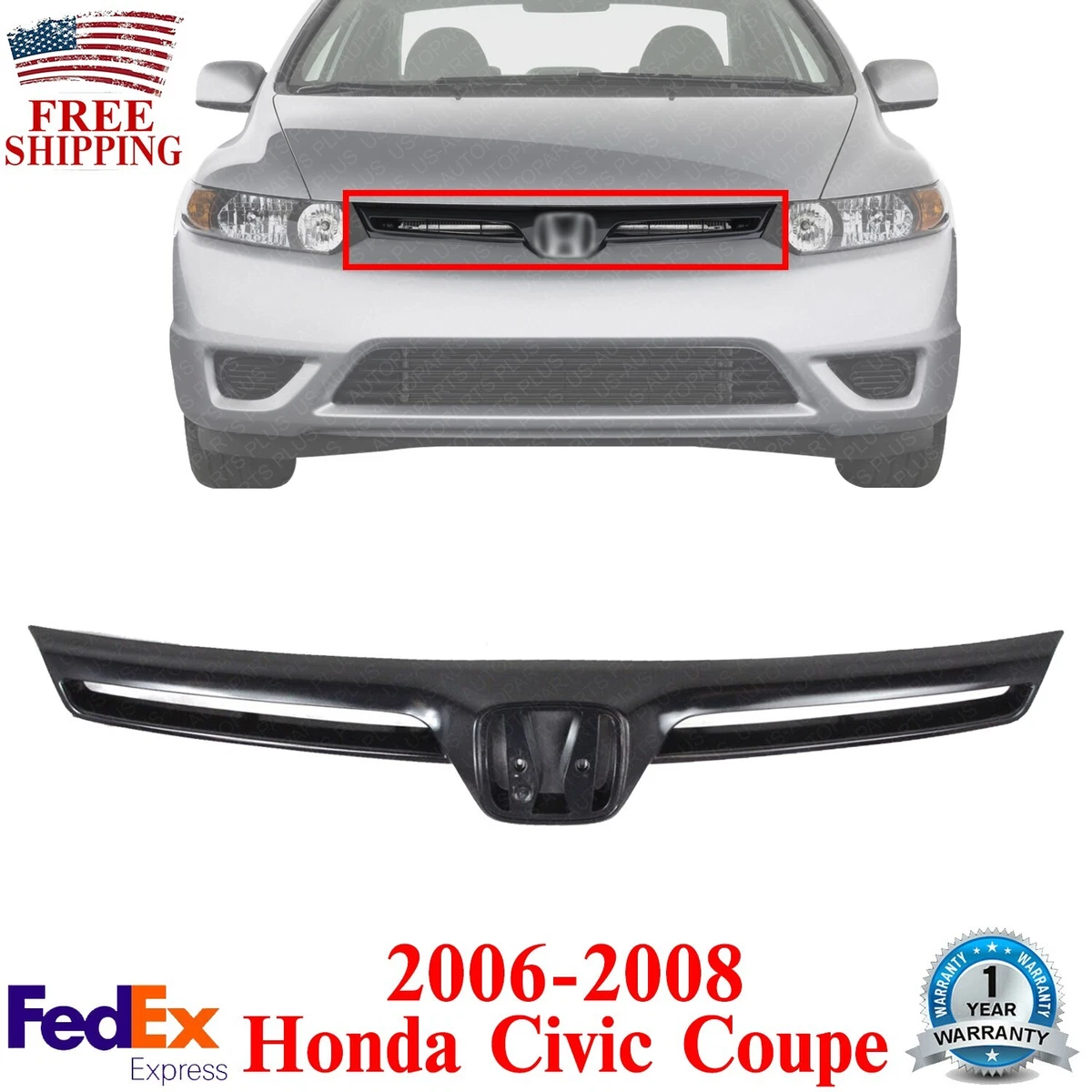 2006 honda sale civic grille emblem