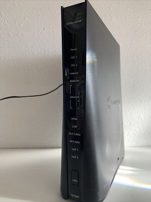 CenturyLink C2100T Technicolor Modem Router DSL With Adapter (untested ...