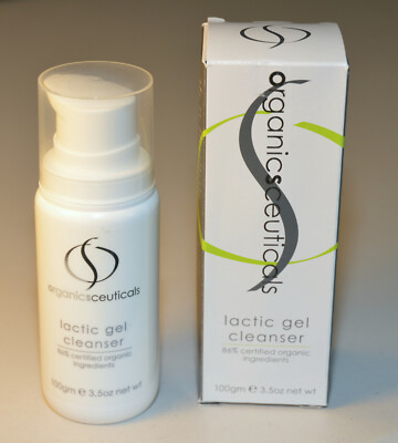 Organicspa Lactic gel cleanser 3.5 oz (100 gram)