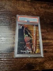 1997 Finest Michael Jordan #271 with coating PSA 8 graded card