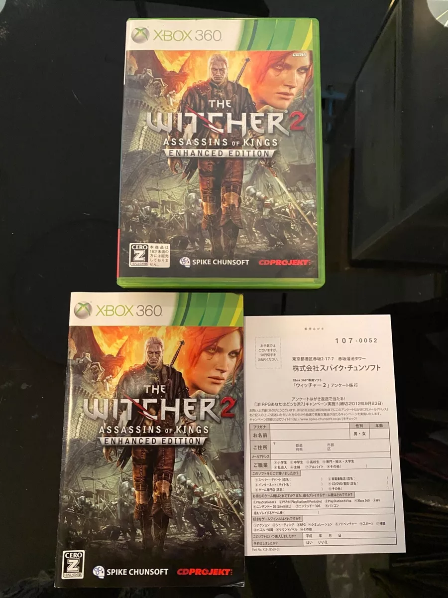 Used Xbox360 The Witcher 2: Assassins of Kings Enhanced Edition Japan  Import