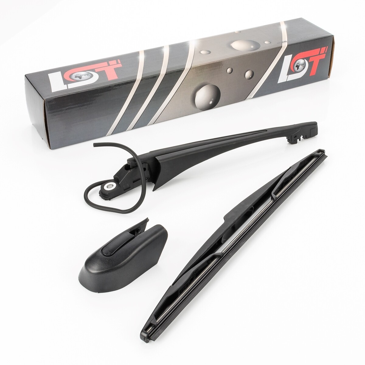 Rear Window Wiper Arm And Wiper Blade With Nozzle And Hose For PEUGEOT 807