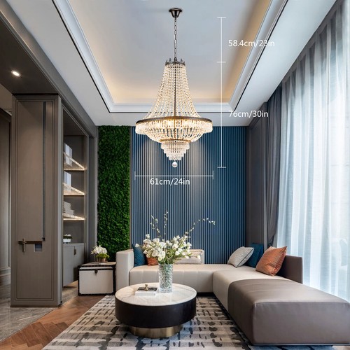Modern 9-Light French Empire Country Foyer Chandelier Pendant Lamp Lighting New