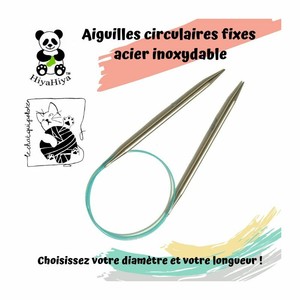 Aiguilles à Tricoter Circulaire 60cm Choix de Diamètre Tricot