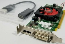 Dell AMD HD 6450 Windows 10 DisplayPort DVI Video Card HDMI VGA Adapter ATX Slim