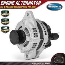 Engine Alternator for Alfa Romeo Giulia Giulietta Fiat 500X Tipo Jeep Renegade 