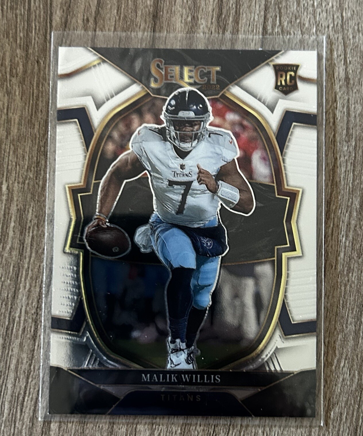 2022 Panini Select Malik Willis Concourse Base Rookie RC #38 Titans Packers