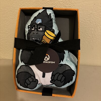 Overwatch Winston Kids Children Toddler Throw Pillow with Decorative Box v018