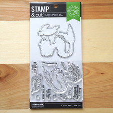 Hero Arts - Stamp  Cut Set - Mermaid Stamp - Mermaid Die DC226