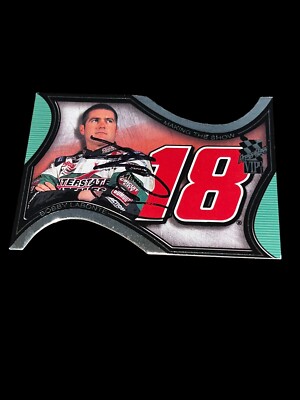 Bobby Labonte HALL OF FAME CHAMP NASCAR RACING autographed card 2001 VIP MTS