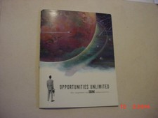1954 IBM "Opportunities Unlimited" Broszura zatrudnienia inżyniera komputerowego