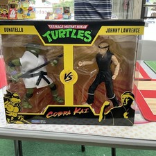 Playmates Toys Teenage Mutant Donatello vs. Johnny Lawrence Action Figures