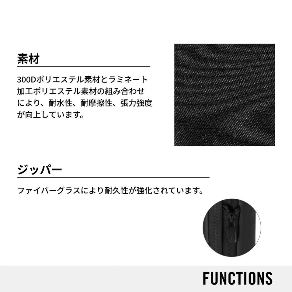 Juego de cubos de embalaje VICTORINOX Travel Essentials 3 piezas negro 653360 hecho en Vietnam Foto 4 de 4