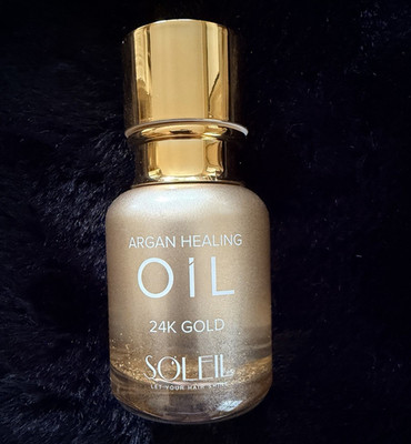 Soleil Argan Healing Oil 24K Gold Hair Oil 1.69 fl oz / 50 mL