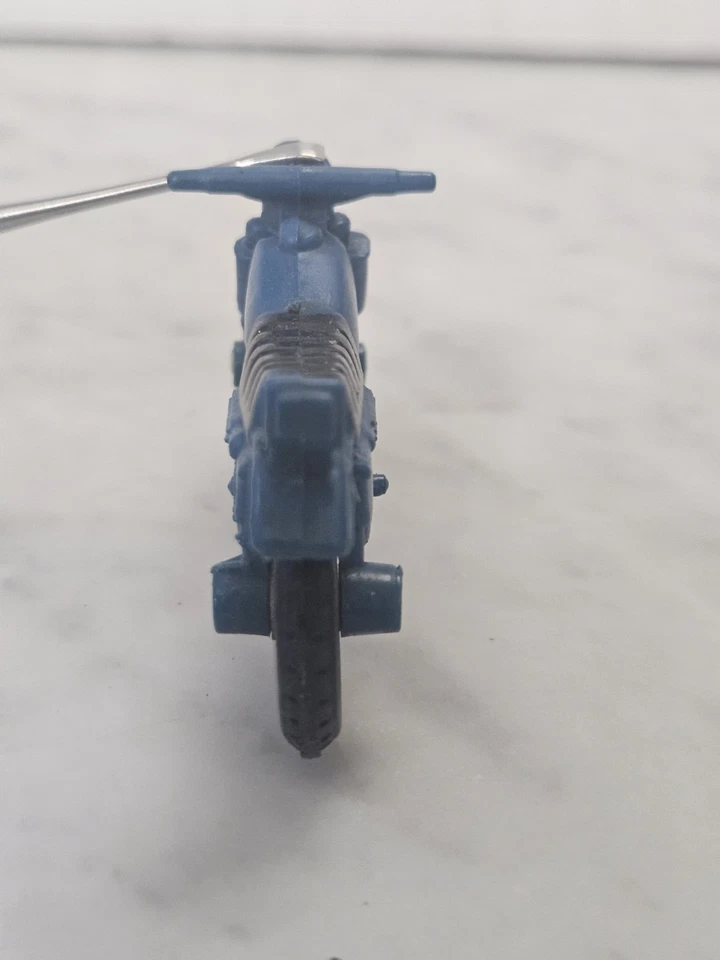 Motocicleta retro Buddy L vintage años 70 hecha en Hong Kong roja Foto 3 de 4