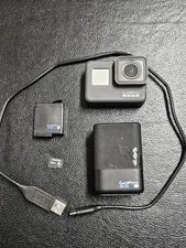 GoPro Hero 5 Black Action Camera Waterproof, 4K Ultra HD 1 Battery & SD Tested