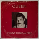 Queen I Want To Break Free 80s Vinyl 45