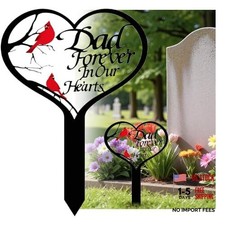 Grave Decorations for Cemetery, Cemetery Decorations For Grave Cardinals-Daddy