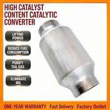 3 Inch Universal Catalytic Cat Converter High Flow Stainless Steel 410300