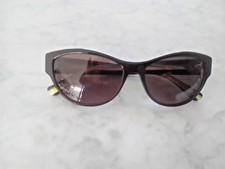 Sunglasses by SAMA Eyewear model SHH in BROWN/GREEN color combination