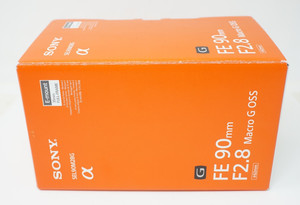 Sony FE 90mm F2.8 Macro G OSS Lens E-mount Full-Frame EXCELLENT