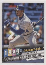 2020 Topps Decades Best Batters Blue Ken Griffey Jr #DB-51 HOF 5wg