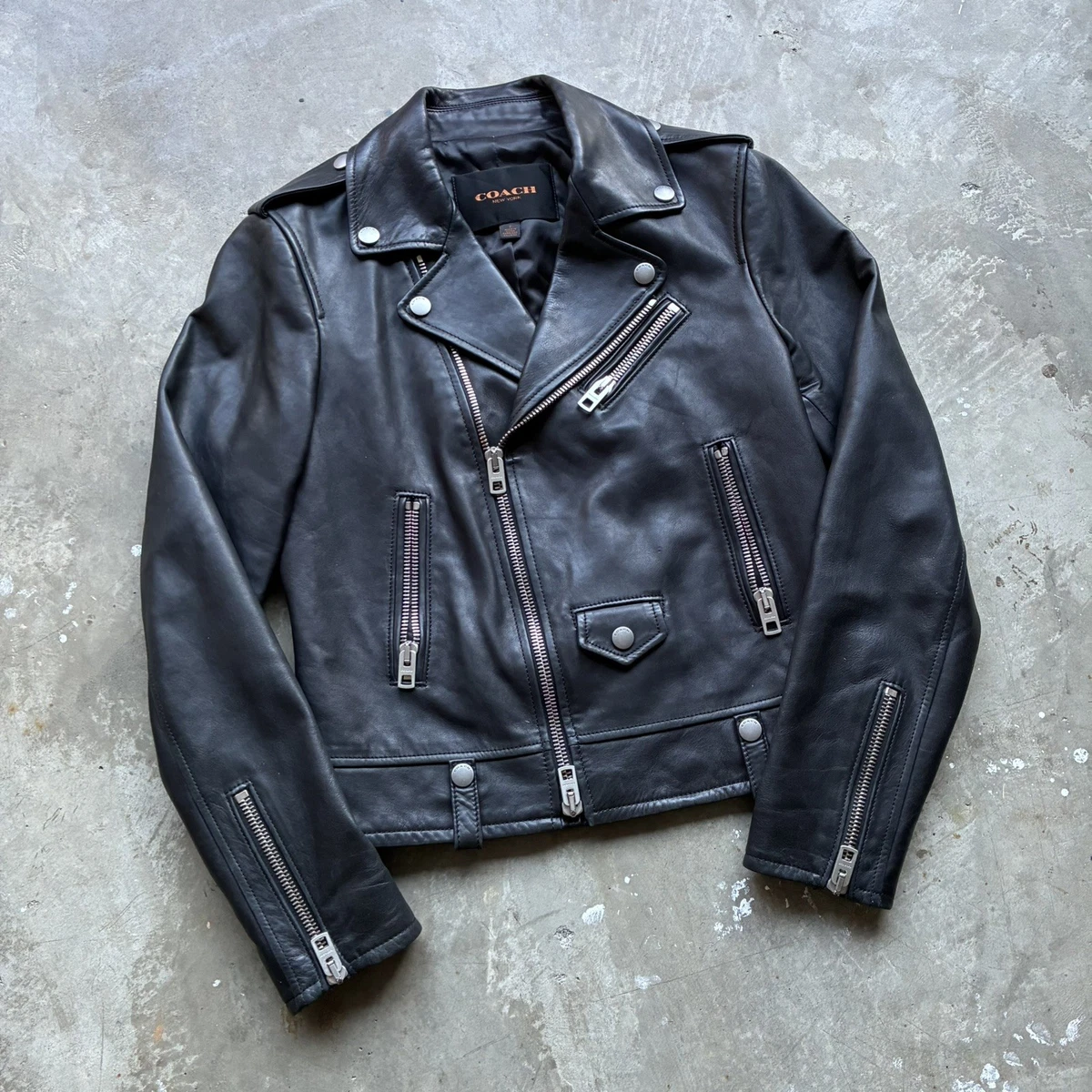 25+ Coach Motorcycle Jacket Black Coats, Jackets & Vests for Men