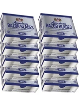 1000 The Shave Factory American Razor Blades Single Edge Barber Razor Blades