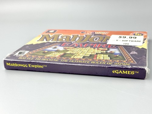 MahJongg Empire (PC CD-ROM, 2001 eGames) Win 95 98 ME 2000 - Brand New Sealed - Picture 9 of 9