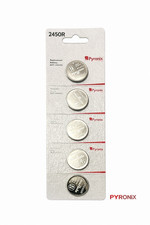 CR2450R 3V Lithium Coin Cell Battery Pack of 5 – Long Life Power - pyronix