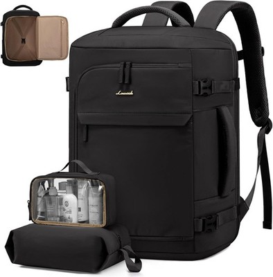 LOVEVOOK Reiserucksack Damen Herren, Handgepäck Rucksack Flugzeug, Travel 