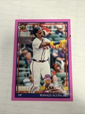 2026 Topps Series 1 Ronald Acuna Jr Pink