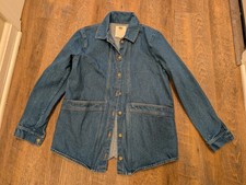 SEZANE Will Forever Denim Jacket Indigo Size ...