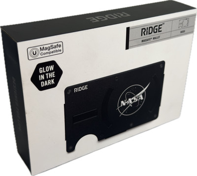 Ridge A0333 Magsafe Wallet NASA Black (New in Box/Unused)