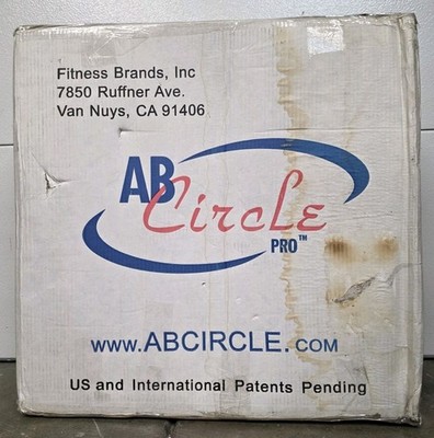 Ab Circle Pro Exercise Machine Model 5109 Fitness Brands 2009