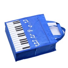Piano Keys Handbag Reusable Grocery Bag Shoulder Shopping Bag Tote Bag for Mu...