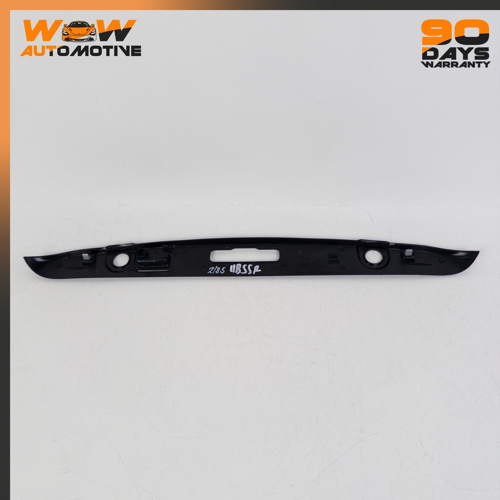 04-17 BENTLEY CONTINENTAL SUPERSPORTS GT COUPE TRUNK TRIM COVER STRIP SWITCH OEM