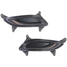 Fog Light Cover Set For 2011-2013 Hyundai Sonata Front Left And Right Primed Fog Light Cover Set For 2011-2013 Hyundai Sonata Front Left And Right Primed