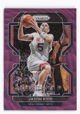 2021-22 Panini Prizm Purple Wave #244 Jason Kidd New Jersey Nets SP