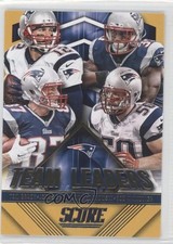 2015 Score Team Leaders Gold Jonas Gray Tom Brady Rob Gronkowski Ninkovich h3a