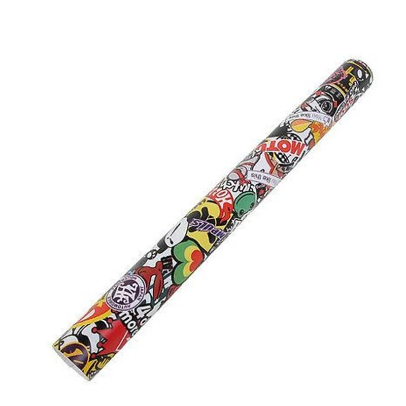 Car Sticker Panda Cartoon Graffiti Bomb Vinyl Wrap Sheet Film Decal 60in x 20in Foto 2 de 4