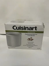 Cuisinart Replacement Ice Cream Maker Freezer Bowl 1.5 Quart Model ICE-RFB NEW