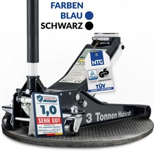 Hydraulischer Wagenheber Rangierwagenheber 3to 3000kg TÜV geprüft 75-505mm PKW