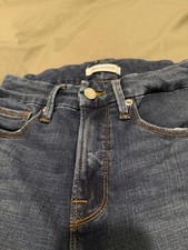 Good American Women  s Skinny Jeans Medium Wash Blue Denim Stretch size 4/27