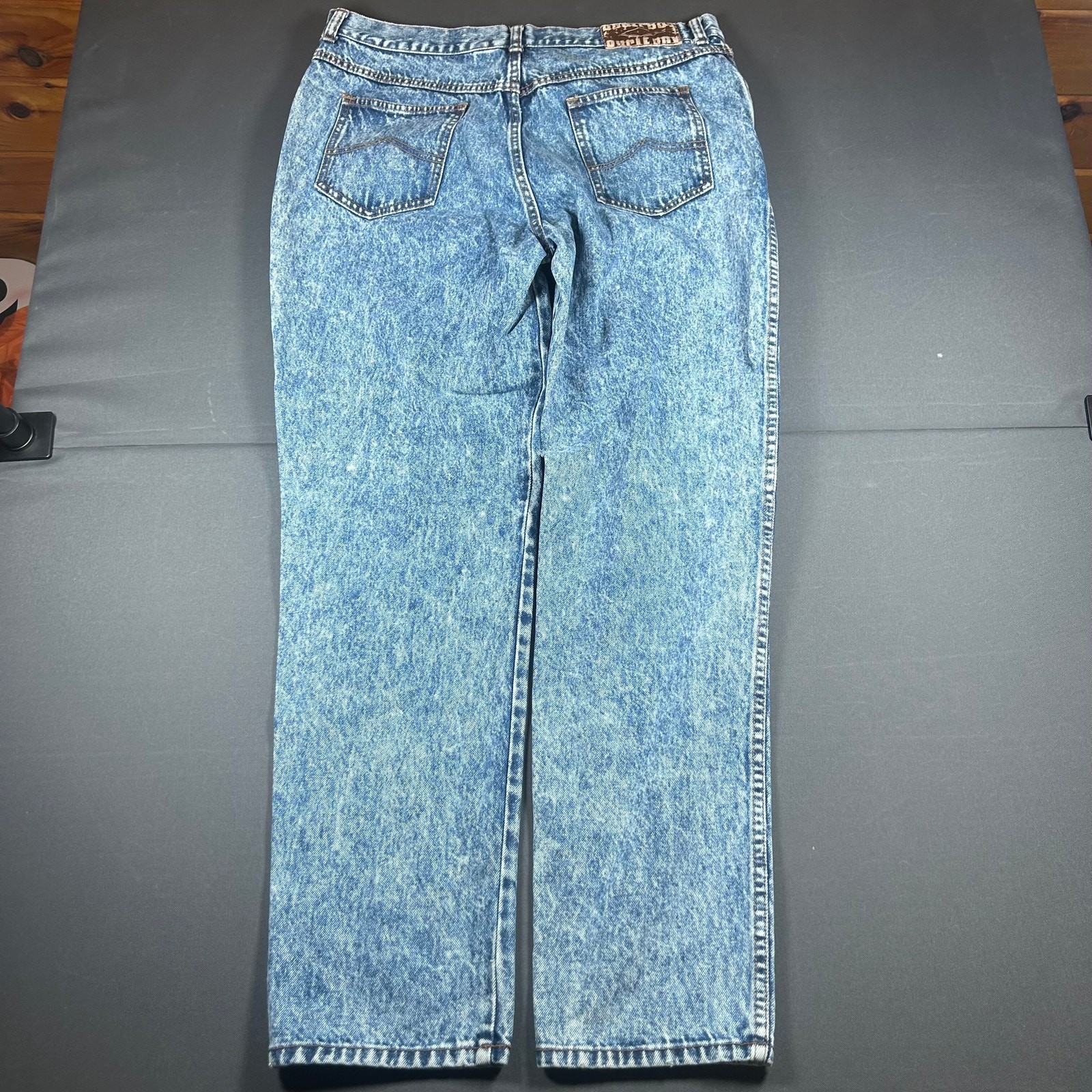 Vintage Bugle Boy Basic Jeans Blue Stonewash Deni… - image 1