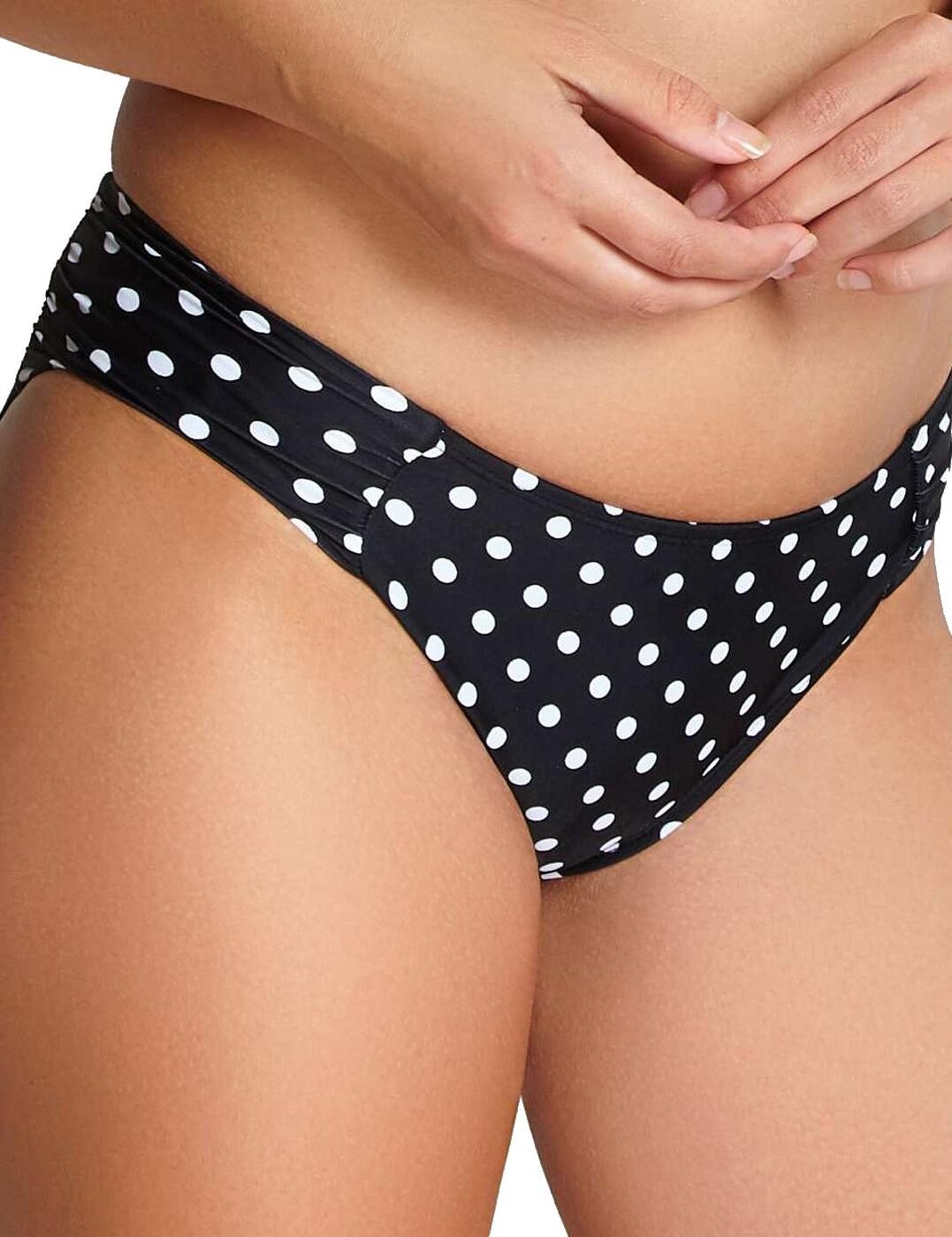 3XL - 20 Panache Anya Bikini Brief Bottoms Spot Gather Womens Swimwear SW1019