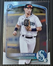 2025 Bowman - Chrome Prospects Colt Emerson #BCP-17 (RC)