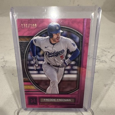 Topps Museum Collection Freddie Freeman #66 Pink Sapphire /199 Dodgers 2025