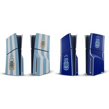 ARGENTINA FOOTBALL 24/25 CREST KIT VINYL SKIN FOR SONY PS5 SLIM DISC CONSOLE